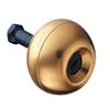  Daiwa SLP Works RCS L Compatible Aluminum Round Knob, Gold view 1