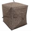 ALPS OutdoorZ Deception Pop Up Hunting Blind Featuring Unique Small Footprint Four Hub Design, Wide Windows with Silent Open, Extra Large Easy Access Door, Mossy Oak Bottomland view 1