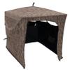 ALPS OutdoorZ Deception Pop Up Hunting Blind Featuring Unique Small Footprint Four Hub Design, Wide Windows with Silent Open, Extra Large Easy Access Door, Mossy Oak Bottomland view 4