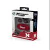 NCAA Nebraska Cornhuskers True Wireless Earbuds, Team Color view 2