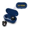 NCAA West Virginia Mountaineers True Wireless Earbuds, Team Color view 4