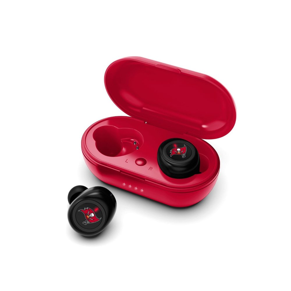 SOAR NFL True Wireless Earbuds, Tampa Bay Buccaneers