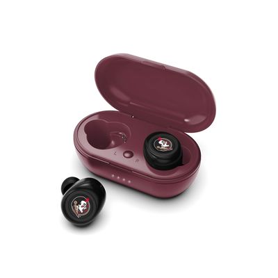NCAA Florida State Seminoles True Wireless Earbuds, Team Color