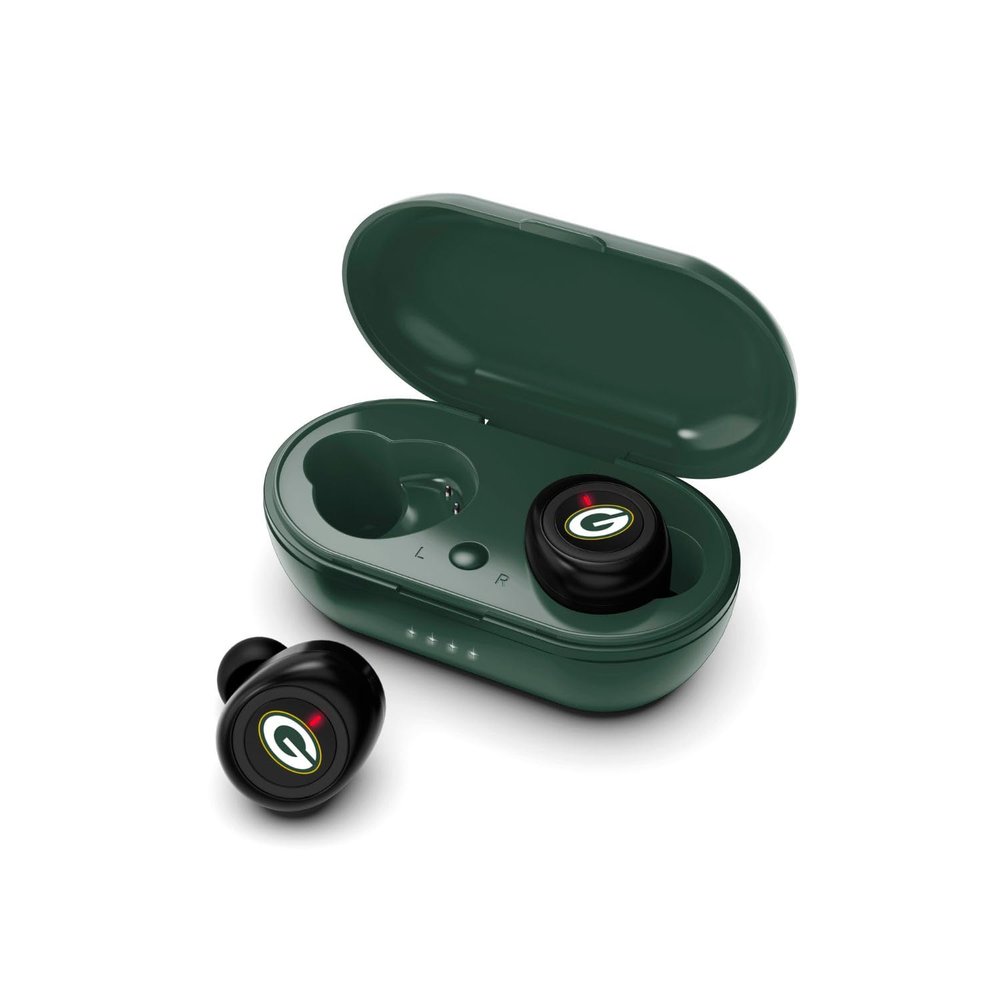 SOAR NFL True Wireless Earbuds, Green Bay Packers