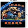 Trends International NFL Chicago Bears - End Zone 17 Wall Poster, 22.375" x 34", Premium Poster & Mount Bundle view 3