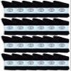 24 Pairs Of Yacht & Smith Wholesale Kids Crew Socks, Childrens Cotton Casual Crew Socks Size 4-6 (Black) view 1