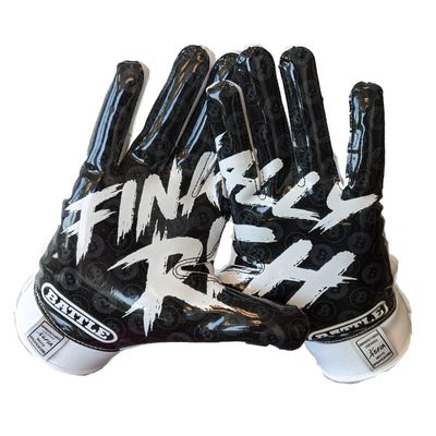Battle Sports Rich Receiver Football Gloves