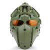 Tactical Airsoft Full Face Protection, Terminator Helmet with Mask Goggles. Used for Military Role-Playing Movie Props Hunting Paintball Shooting view 1
