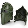 Tactical Airsoft Full Face Protection, Terminator Helmet with Mask Goggles. Used for Military Role-Playing Movie Props Hunting Paintball Shooting view 3