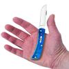 Case XX WR Pocket Knife Sod Buster Jr, Stainless Steel Blades, Length Closed: 3 5/8 Inches, Made in USA (Blue, Small) view 2