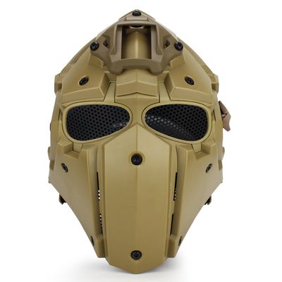 Tactical Airsoft Full Face Protection, Terminator Helmet with Mask Goggles. Used for Military Role-Playing Movie Props Hunting Paintball Shooting