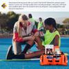 MFASCO Sports First Aid Kit Bag  326-Piece Athletic Medical Kit in Orange EMT Bag, Coach's First Aid Kit for Youth Sports, Soccer, Football, Emergency Sports Kit Supplies for Athlete Sports Injuries view 3