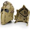 Tactical Airsoft Full Face Protection, Terminator Helmet with Mask Goggles. Used for Military Role-Playing Movie Props Hunting Paintball Shooting view 3