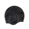 Ucocoon Superior Polyester Cloth Fabric Swimming Cap High Elasticity Swimming Cap for Long Hair Short Hair Woman Girls Men Kids One Size Hat (Black with Ears) view 1