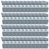 48 Pairs Of Yacht & Smith Wholesale Kids Crew Socks, Childrens Cotton Casual Crew Socks Size 4-6 (Gray) view 1
