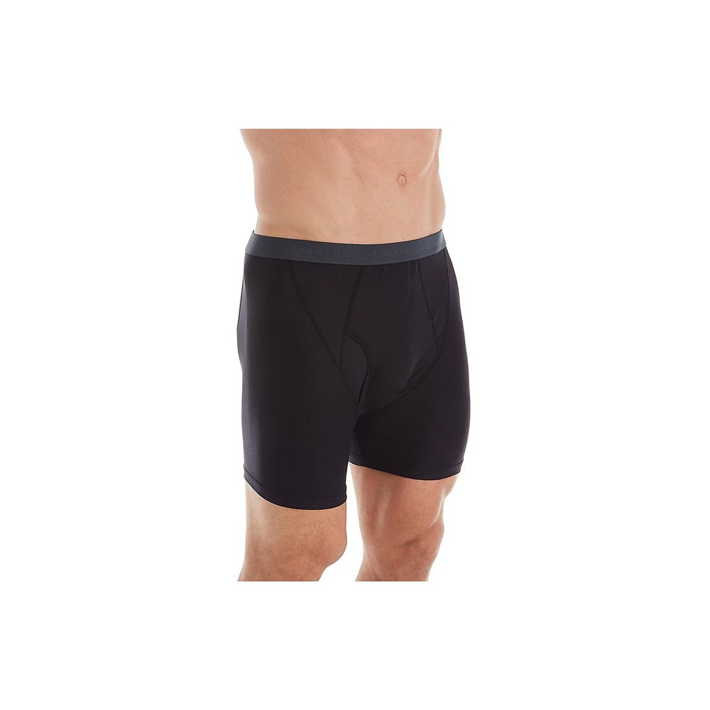 ExOfficio Men's Give-n-go 2.0 Boxer Brief - Black - Medium