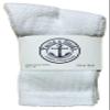 120 Pairs Of Yacht & Smith Wholesale Kids Crew Socks, Childrens Cotton Casual Crew Socks Size 4-6 (White) view 3