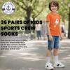 36 Pairs Of Yacht & Smith Wholesale Kids Crew Socks, Childrens Cotton Casual Crew Socks Size 4-6 (White) view 3