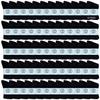72 Pairs Of Yacht & Smith Wholesale Kids Crew Socks, Childrens Cotton Casual Crew Socks Size 4-6 (Black) view 1