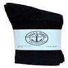 72 Pairs Of Yacht & Smith Wholesale Kids Crew Socks, Childrens Cotton Casual Crew Socks Size 4-6 (Black) view 2