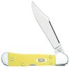 Case WR XX Pocket Knife Mini Copperlock Yellow Synthetic Cv Item #30116 - (31749L Cv) - Length Closed: 3 5/8 Inches view 1