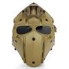 Tactical Airsoft Full Face Protection, Terminator Helmet with Mask Goggles. Used for Military Role-Playing Movie Props Hunting Paintball Shooting view 1