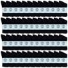 48 Pairs Of Yacht & Smith Wholesale Kids Crew Socks, Childrens Cotton Casual Crew Socks Size 4-6 (Black) view 1