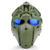 Tactical Airsoft Full Face Protection, Terminator Helmet with Mask Goggles. Used for Military Role-Playing Movie Props Hunting Paintball Shooting view 1