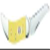 Case WR XX Pocket Knife Yellow Synthetic SS - Small Texas Toothpick Item #81095 - (310096 SS) - Length Closed: 3 Inches view 4
