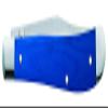 Case WR XX Pocket Knife Slimline Trapper - Blue G-10 Item #16746 - (101048 SS) - Length Closed: 4 1/8 Inches view 3