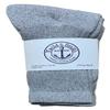 72 Pairs Of Yacht & Smith Wholesale Kids Crew Socks, Childrens Cotton Casual Crew Socks Size 4-6 (Gray) view 2