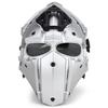 Tactical Airsoft Full Face Protection, Terminator Helmet with Mask Goggles. Used for Military Role-Playing Movie Props Hunting Paintball Shooting view 1