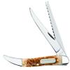 Case WR XX Pocket Knife Fishing Knife Amber Jig Bone Item #10726 - (620094F SS) - Length Closed: 4 1/4 Inches view 1