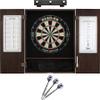 Viper Dead On Sisal Dartboard, Metropolitan Espresso Cabinet, Underground The Raven Steel Tip Darts & Shadow Buster Dartboard Lights view 1
