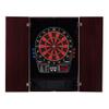 Viper by GLD Products Viper Metropolitan Mahogany Soft Tip Dartboard Cabinet and Viper 797 Electronic Dartboard view 1