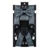 TIE G Paisley Suspender, Bow Tie, Pocket Square Set for Men's Tuxedo Suspenders : Adjustable Braces, Strong Enhanced 6 Clips (A Chacoal Grey Paisley) view 2