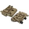 ArmorMason CNC Machined Flip-to-Side Mount Compatible with G23 &G33 3X Magnifier (Black) view 3