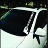 Banner Window Vinyl Decal Sticker Truck Diesel 2500 Stacks Soot view 1