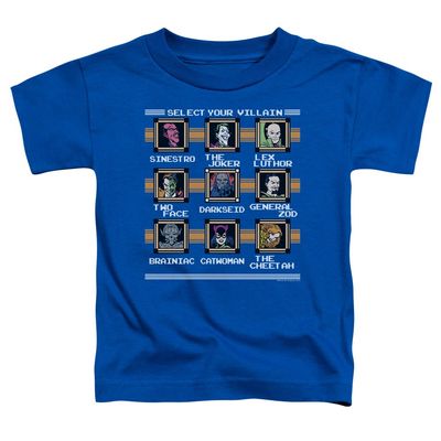 DC Stage Select Unisex Toddler T Shirt for Boys and Girls, Large (4T) Royal Blue
