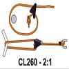 Mastrant CL260G Glow in The Dark Clamcleat Line-Lok Rope Tensioner for 2-4mm Guying Rope view 4