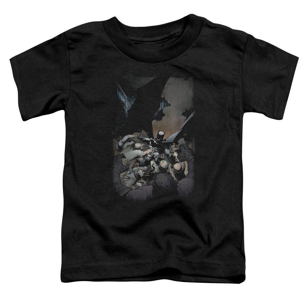 Batman Batman #1 Unisex Toddler T Shirt for Boys and Girls, Large (4T) Black