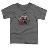 Batman Bane Flex Unisex Toddler T Shirt for Boys and Girls, Medium (3T) Charcoal view 1