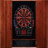 Viper by GLD Products Metropolitan Cinnamon Soft Tip Dartboard Cabinet 800 Electronic Dartboard view 1