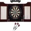 Viper Dead On Sisal Dartboard, Hudson Cabinet, Black Mariah Steel Tip Darts & Shadow Buster Dartboard Light Bundle view 1