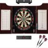 Viper by GLD Products League Sisal Dartboard, Hudson Mahogany Cabinet, Shadow Buster Dartboard Lights & Laser Throw Line, Black view 1