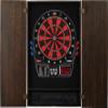 Viper by GLD Products Metropolitan Espresso Soft Tip Dartboard Cabinet and Viper 797 Electronic Dartboard view 1