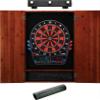 Viper Orion Electronic Dartboard, Metropolitan Cinnamon Cabinet, Dart Mat & Shadow Buster Dartboard Light Bundle view 1