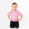 Arrow Big Sister Again Sibling Announcement Shirts for Baby and Toddler Girls Sibling Outfits Pink Shirt view 4