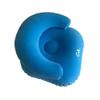 Comfort Axis Heavy Duty Inflatable Flocking Lounger Sofa, Wide Armrest Design for Kids Blue 23.5" by 23.5" by 16" view 4