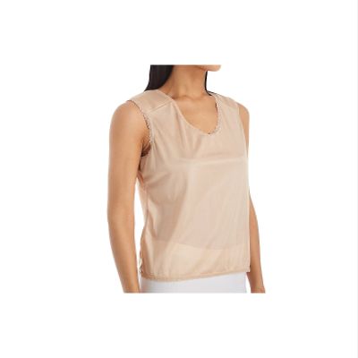 Shadowline Women's Plus Nylon Padded Shoulder Camisole, 7101X, Nude, 1X